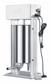 Elektrische voedselverwerkingsmachines van roestvrij staal voor huizen en keukens met een stoffering/vuller voor worstjes met een capaciteit van 5 liter