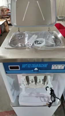 Zachte ijsmachine met 2x2.1L VRIESTANK 360-460 kopjes/uur Uitvoer R404A koelmiddel