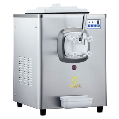1.6L vriesbak zachte ijsmachine met 5L Hopper 220-240V Spanning 100-150 kopjes per uur