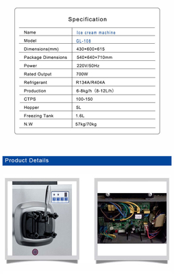 Capaciteit Industriële koelinstallatie 220-240V 2N-50HZ Eerste inspectie