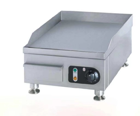 Elektrische restaurant grill kookt een verscheidenheid aan voedingsmiddelen bij 0-100oC met 220-240V 50Hz spanning