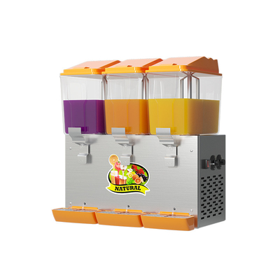 Capaciteit Oranje kookapparatuur 220V Power koelmiddel Zwart koelsap dispenser