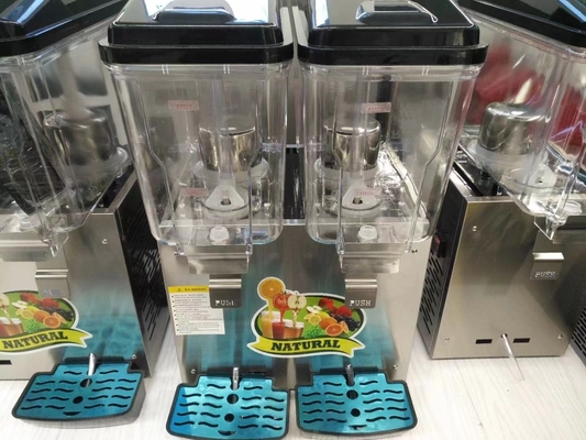 Kleurrijke 235W sap dispenser koelt verfrissende dranken in het zwart