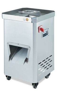 Snijmachine voor vlees van roestvrij staal voor verse smaakvolle stukken bij 220V-spanning