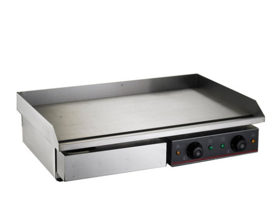 Elektrische zilveren grill voor het koken van verschillende voedingsmiddelen 220-240V 50Hz Temperatuur 0,0 °C ~ 100 °C