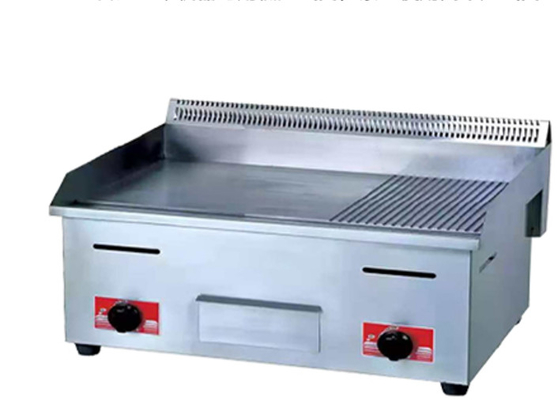 Gasdruk van roestvrij staal 2800 Pa Commerciële keuken- en kookapparatuur voor het koken van diverse voedingsmiddelen