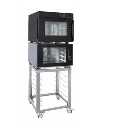 Digitaal bedieningspaneel met een capaciteit van 220 V. Zwarte kookapparatuur voor het koken in convectieovens.