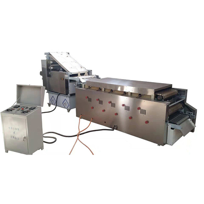 Naan crusty pancake brood pancake voedsel productielijn apparatuur met 60-5000pcs vorm en 14,5kg/uur warmte