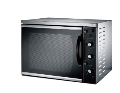 220V zwart/wit convention oven 35L capaciteit Kookapparatuur met temperatuurregeling 0-200°C