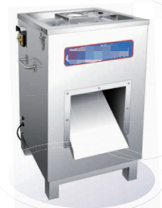 Commerciële vleesverwerkingsapparatuur 0,75 kW elektrische vleessnijmachine met 3,5-5 mm snijmachine