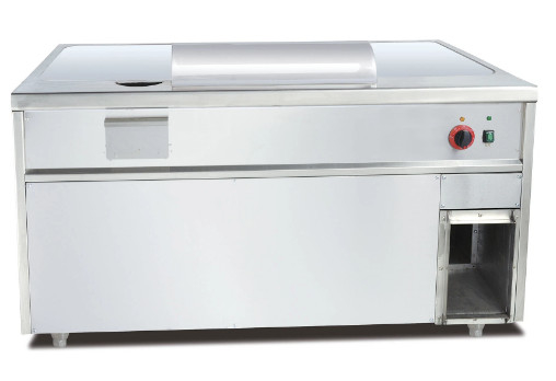 LPG Gas Japanse stijl Teppanyaki Machine IJzer Kookt Verschillende Voedingsmiddelen bij 0\u2103\uff5e200\u2103
