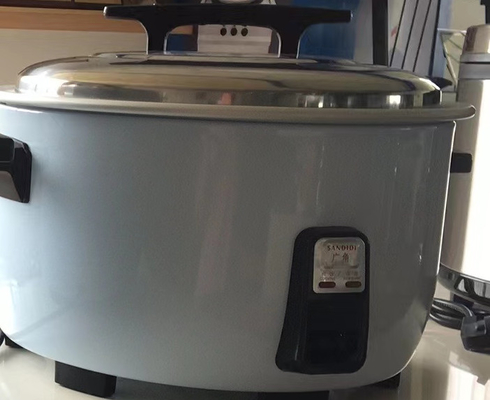 Commerciële rijstkoker met mechanisch besturingspaneel met een capaciteit van ijzer 25 L - Kookt rijst efficiënt bij 220 V