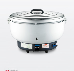 25L ijzeren rijstkoker 0-100\u2103 Temp Keuken kookapparatuur in zwart/wit/blauw