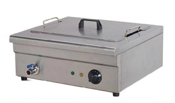 Professionele elektrische bakapparatuur van roestvrij staal voor moeiteloze voedselbereiding in klassiek zilver