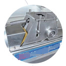 50 Hz nominale frequentie Fruit Processing Equipment met 110/140/170mm doorbreed digitale display