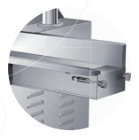 Capaciteit 304 Roestvrij staal groenteverwerkingsapparatuur met groente-snipper met breed doorlaat en 50 Hz frequentie