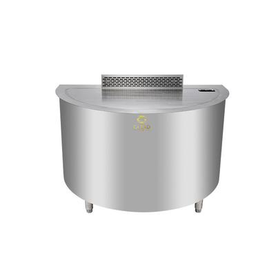 Stevig 130 kg Gas aangedreven SS304 Hotel Teppanyaki Grill LPG/Natuurgas