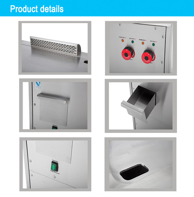 Gas Type Commercial Hotel Teppanyaki Station SS304 Brandbestendige N.W 130KG