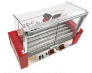 Geavanceerde Fruit Processing Machine met 660*490*540mm Grootte en 9 Rollers Hot Dog Grill