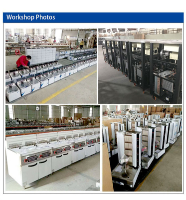 6-tray 1/3 Size Pan 100L Commercial Hotel Ice Cream Machine Fan Cooling 1100W Power
