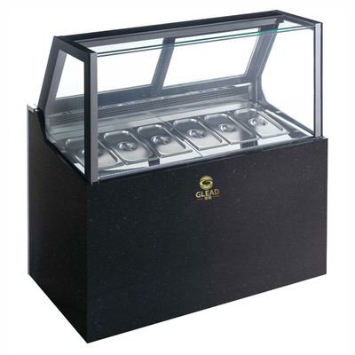 Hotel ijsvriezer R404a koelmiddel 1100W Capaciteit -18~-22.C Temperatuur
