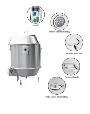 Roast duck furnace met hoge temperatuur en lange levensduur