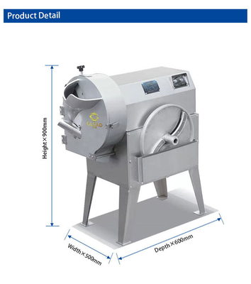 Robuust roestvrij staal 1.5kw Hoteloplossing Hotel lobby apparatuur voor groente snijden