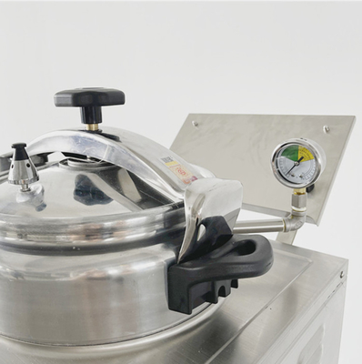 Draagbare 16L Chicken Fryer voor commercieel hotel met 21 kg N.W. en 3 kW stroom