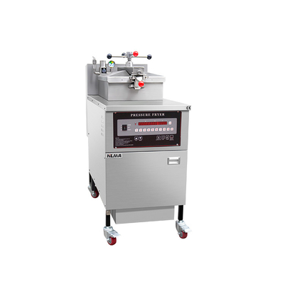 Commerciële keuken Kipsteker 25L Capaciteit 13,5 Kw Kracht Mechanisch paneel Oliefilter 135Kg