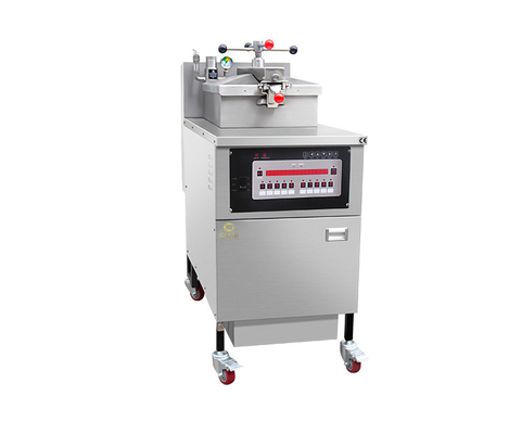 Commerciële hotelapparatuur Hoteloplossing Gasdoeltreffendheid Gebakken kippenmachine met oliefilter