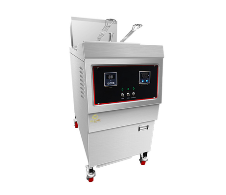 Commerciële hotelapparatuur Hoteloplossing Gasdoeltreffendheid Gebakken kippenmachine met oliefilter