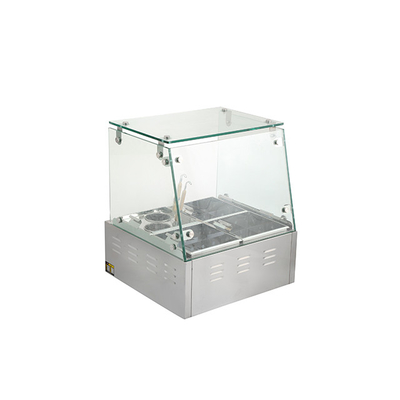 Roestvrij staal Kanto Kookplaat 9KW 220V 50-60HZ Kookfunctie Vier / Zes / Acht Dozen