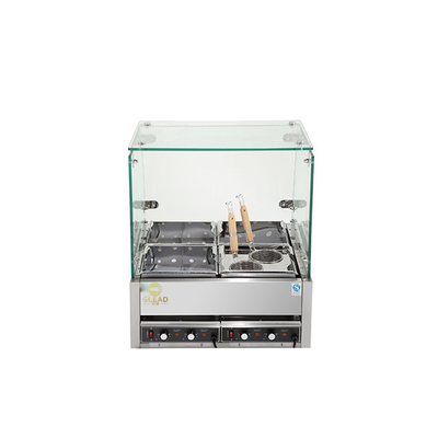 Roestvrij staal Kanto Kookplaat 9KW 220V 50-60HZ Kookfunctie Vier / Zes / Acht Dozen