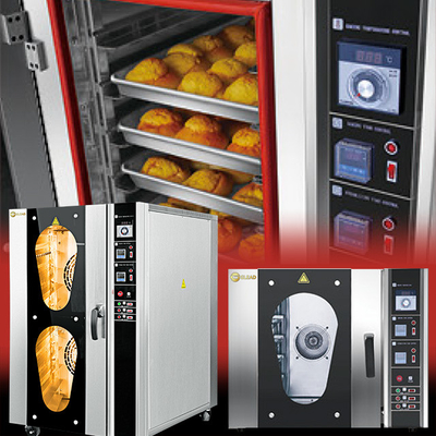 Gasoven Voor bakkerijen Commerciële bakoven Maand cake Warmtebron Verwarmingselement Convectieoven