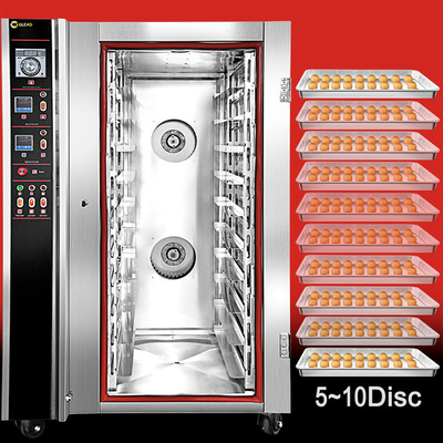 Gasoven voor bakkerijen Professionele bakoven met warmluchtcirculatie en kenmerken Convectieoven