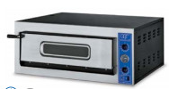 1 laag en 1 bak professionele bakoven voor snackbar efficiëntie pizza oven