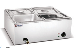3-tank commerciële keuken kookapparatuur met 220-240V/50-60HZ Spanning Electric Bain Marie