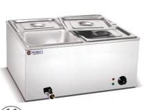 3-tank commerciële keuken kookapparatuur met 220-240V/50-60HZ Spanning Electric Bain Marie