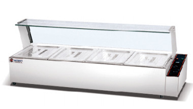 3-tank commerciële keuken kookapparatuur met 220-240V/50-60HZ Spanning Electric Bain Marie