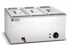 3-tank commerciële keuken kookapparatuur met 220-240V/50-60HZ Spanning Electric Bain Marie