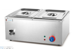 3-tank commerciële keuken kookapparatuur met 220-240V/50-60HZ Spanning Electric Bain Marie