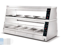 1.8KW Warming Showcase voor het verbeteren van klanttevredenheid en behoud