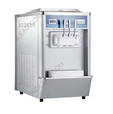 Professionele commerciële hotelapparatuur voor zacht ijs met onafhankelijke voorkoelingcompressor