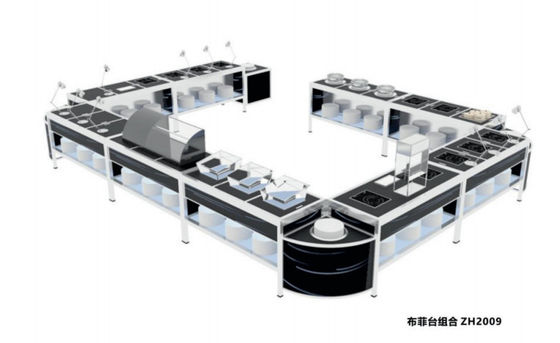 Laadvermogen ≥ 200 kg Industriële hospitaliteitsapparatuur Tafelhoogte 85-110 cm Bar / 70-80 cm Eettafel Voor industriële