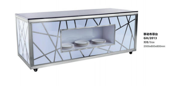 Hoog zwaartepunt en duidelijke structuur Commerciële hotelapparatuur Op maat gemaakte meetinhoud