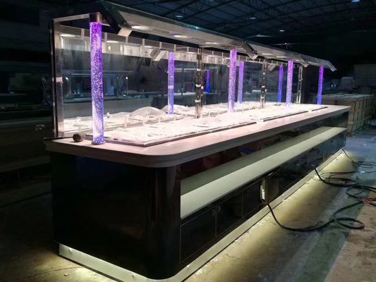Commerciële hoteluitrusting door kunst van detailcarving voor op maat gemaakte procestechnologie modern dineren