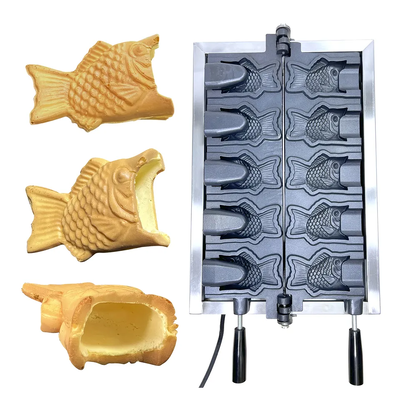 Visvormige Taiyaki wafelijzer voor ontbijt