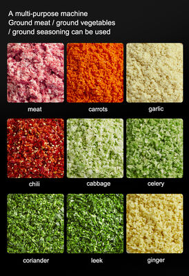 Commerciële High Speed Meat Emulsify Bowl Cutter/Meatball Sausage Stuffing Chopper Mixer/Vegetable and Meat Bowl Cutting Machine