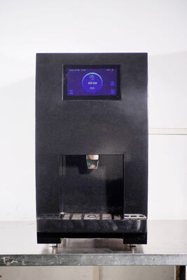 IM-50 Counterop Trapezoïdale ijsmaker Luchtkoeling Automatische commerciële ijsmachine voor melk thee koffiewinkel