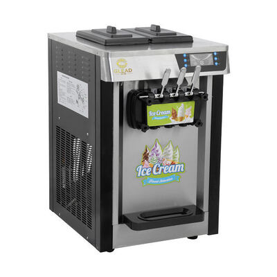 Commerciële softijsmachine Aanrecht ijsmachine Roestvrijstalen bevroren yoghurtmachine voor snackwinkel